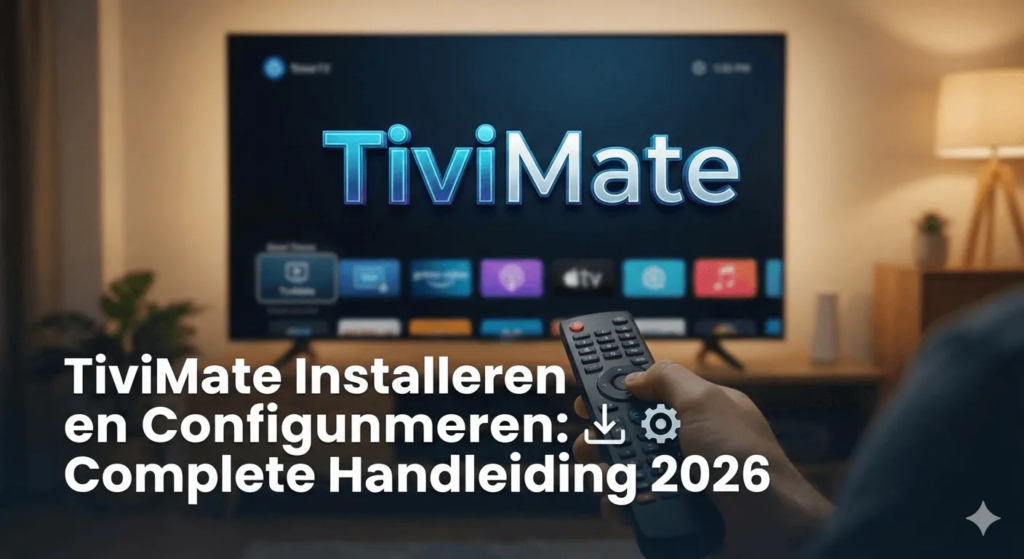 TiviMate IPTV app installeren en configureren - IPTV 4K Nederland
